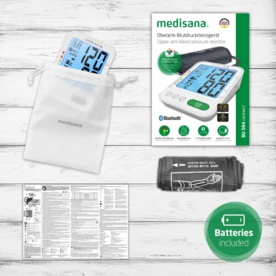 Medisana BU 584 Connect Тонометр для верхней части руки белый