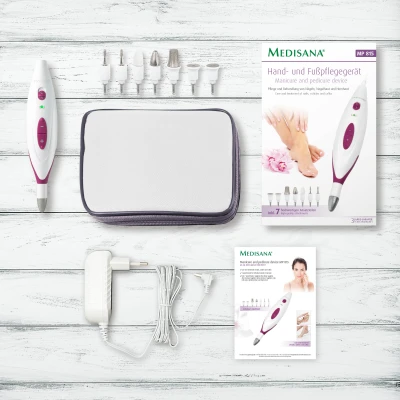 Medisana MP 815 Manikīra / Pedikīra ierīce (ieskaitot 7 piederumus)