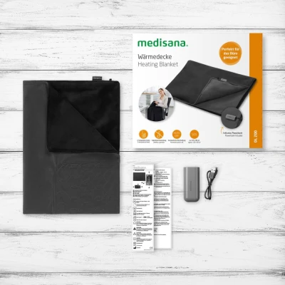 Medisana OL 200 Siltā sega Melna