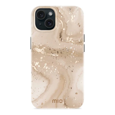 MIO Gold Marble Magsafe saderīgs iPhone 13 / 14 / 15