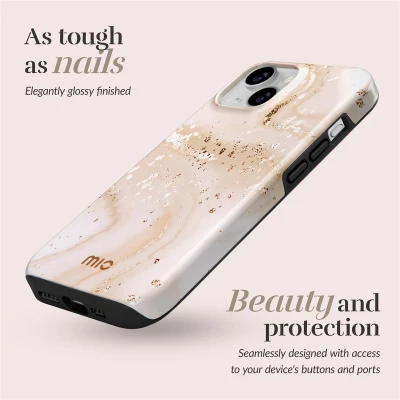 MIO Gold Marble Magsafe saderīgs iPhone 16