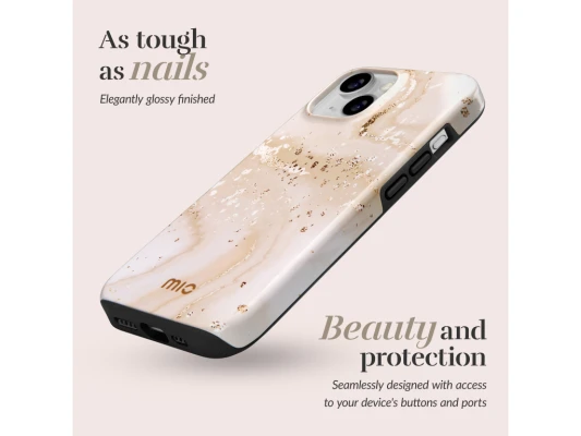 MIO Gold Marble Magsafe saderīgs iPhone 17