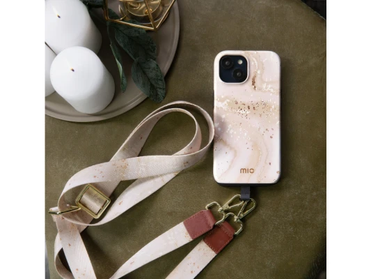 MIO Gold Marble Magsafe saderīgs iPhone 17