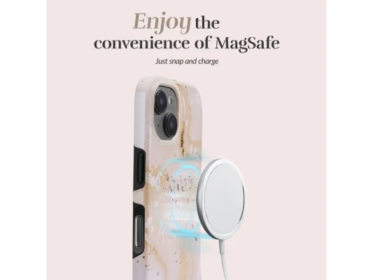 MIO Gold Marble Magsafe saderīgs iPhone 17 Pro Max