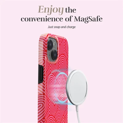 MIO Дикие сердца чехол Magsafe, совместимый с iPhone 13 / 14 / 15