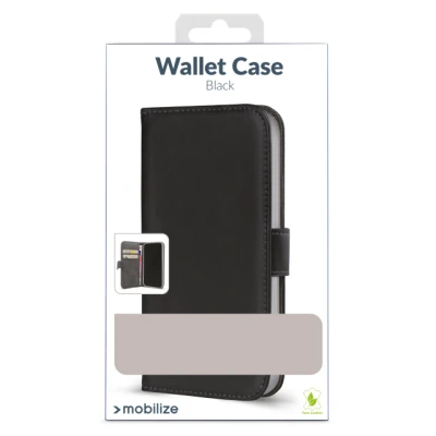 Mobilize Classic Gelly Wallet Book Case Xiaomi Redmi Note 15 5G melns