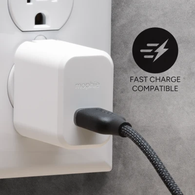mophie Chargestream USB-C to USB-C кабель 1м черный