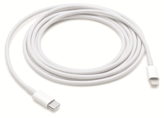MW2R3ZM / A USB-C uz Lightning kabelis (2 m), balts
