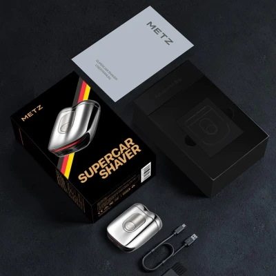 MZCP021 Metz Super Car Shaver, Silver.