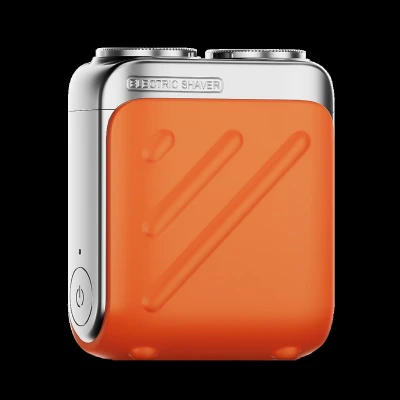 MZXZ021 Metz Traveller Shaver, Orange.