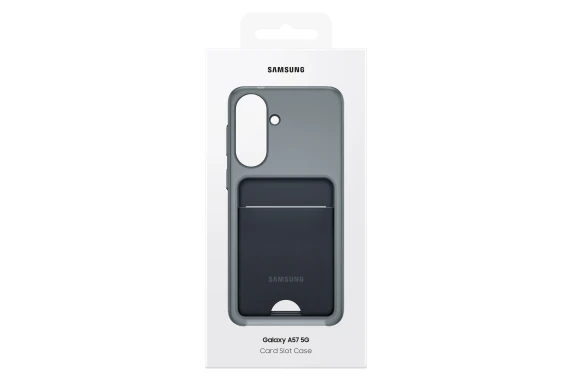 OA576TBE Чехол для карт Samsung Galaxy A57, Черный