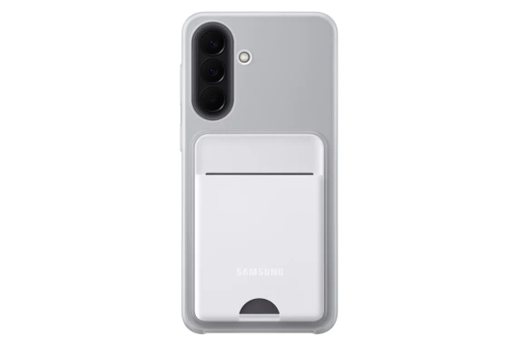 OA576TJE Kartiņu slots vāciņš Samsung Galaxy A57, gaiši pelēks