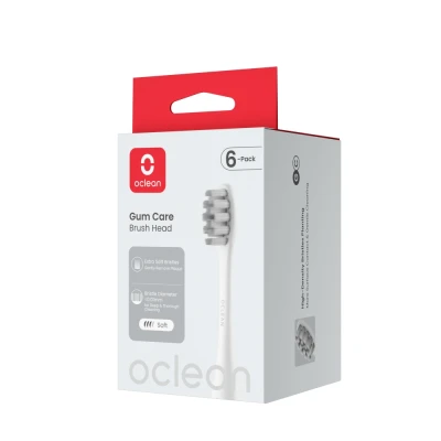 Oclean Профессиональная Щетка для Ухода за Деснами W06 Белая 6 шт