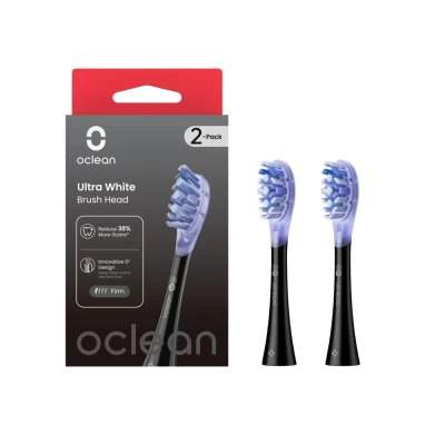 Oclean Ultra White Brush Head 2-PK UW02 B02 Черный