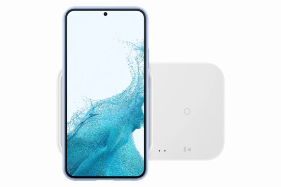 P5400TWE Samsung bezvadu lādētājs Duo pad (ar TA) balts