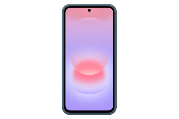 PA376CKE silikona vāks Samsung Galaxy A37, tumši zaļš
