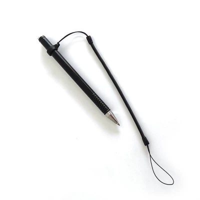 Pen leash with clipboard clip, silicone ring for pen