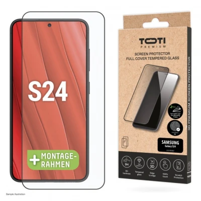 PREMIUM TEMPERED glass 3D screen protector full cover for Samsung Galaxy S24 / S25