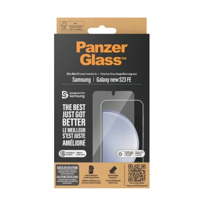 PREMIUM TEMPERED glass screen protector full cover for Samsung Galaxy S24 FE, UWF