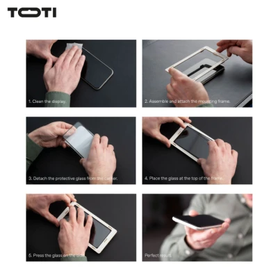 PREMIUM TEMPERED screen protector glass 3D full cover for Apple iPhone 16