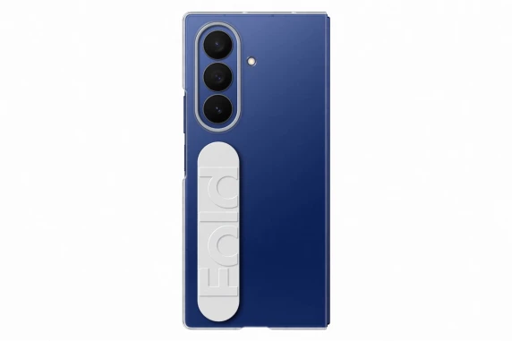 QF966CTEGWW Caurspīdīgs grip maciņš Samsung Galaxy Fold7, caurspīdīgs