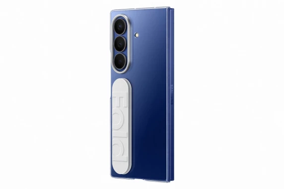 QF966CTEGWW Caurspīdīgs grip maciņš Samsung Galaxy Fold7, caurspīdīgs