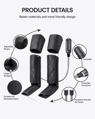 RENPHO Aeria Ultimate Thermal 2 Leg Massager With Heat