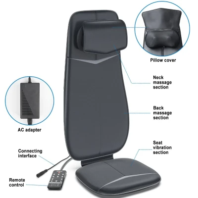 RENPHO Neck & Back Massage Cushion S Black