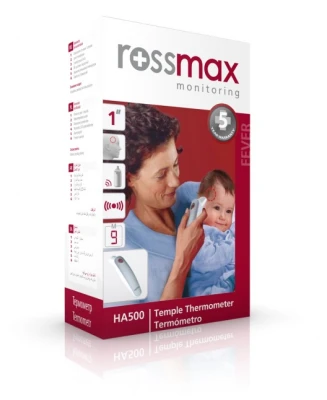 Rossmax bezkontakta tempļa termometrs HA500
