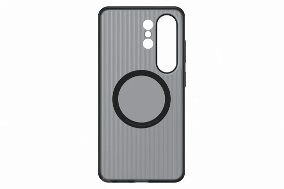 RS948CB Izturīga magnētiskā vāka Samsung Galaxy S26 Ultra, melna