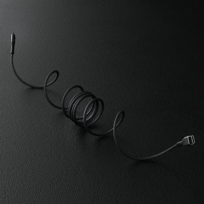 STATIK MagStack Pro, Магнитный Кабель, USB-C на USB-C, 2м, Черный