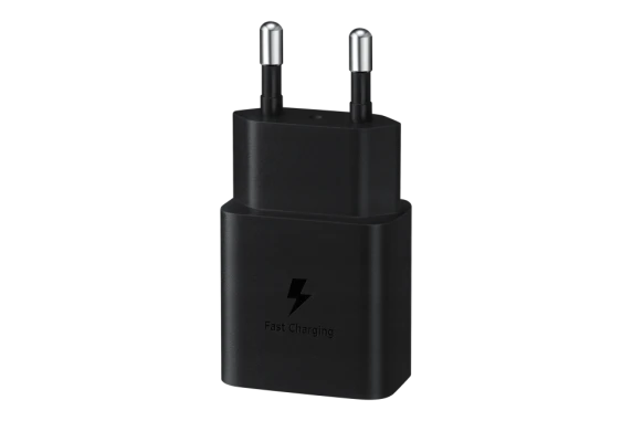 T1510NBE Адаптер питания Samsung Fast charge 15W (без кабеля), Черный