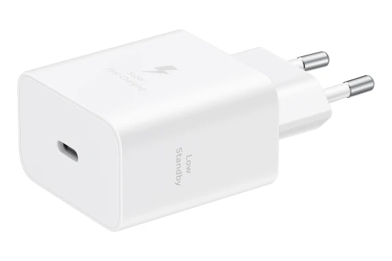 T4511NWEGEU Samsung 45W strāvas adapteris Type-C (bez kabeļa), balts