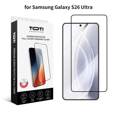 TOTI PREMIUM TEMPERED glass 2.5D screen protector full cover for Samsung Galaxy S26 Ultra