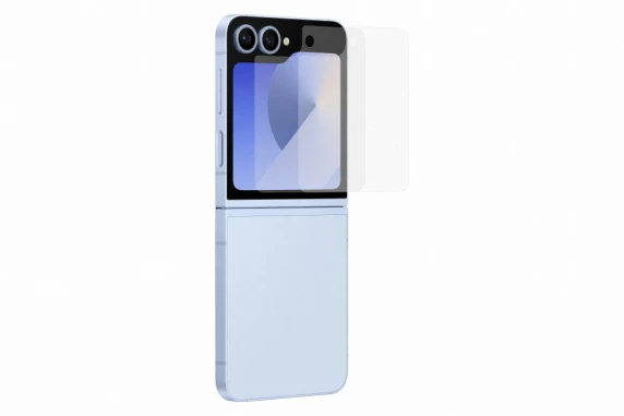 UF741CTEGWW Pretatspoguļojoša plēve Samsung Galaxy Flip6 (2 gab.), Caurspīdīga