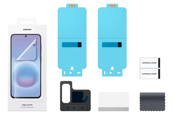 UA576CTE Ekrāna aizsargs Samsung Galaxy A57, Caurspīdīgs