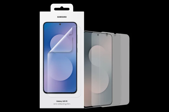 US731CT Anti-reflecting Film Case Samsung Galaxy S25 FE, Transparent