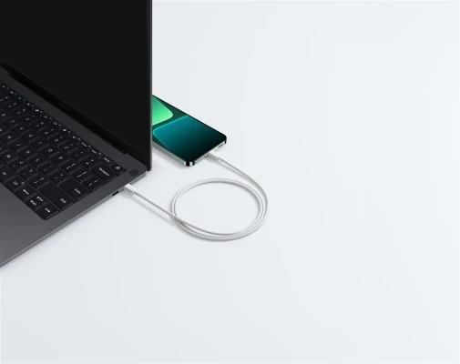 Xiaomi 3A Braided USB-C to USB-C Cable (1m), Balts