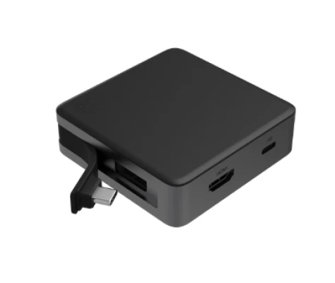 ZAGG 4 Port Hub Melns / Pelēks