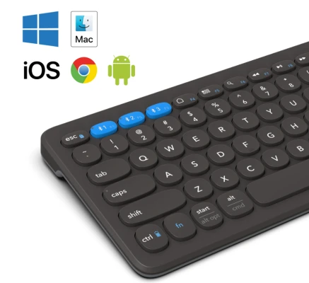 ZAGG Pro Keyboard 12 inch-Charcoal-Nordic (wireless charging on mat)