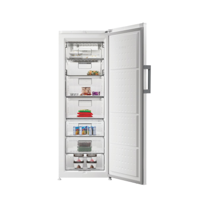 Indesit  |  FINS 1261 W4  |  Upright Freezer  |  244 L  |  No Frost  |  Energy Class E  |  171 cm  |  White