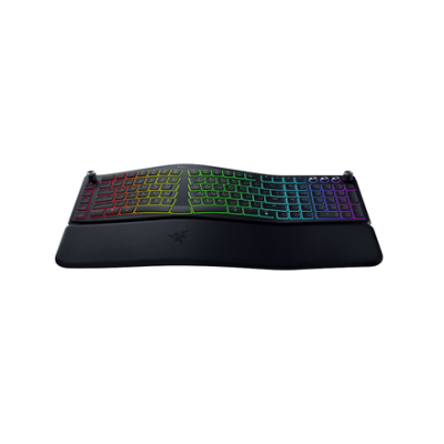 Razer Pro Type Ergo Wireless Split Ergonomic RGB Keyboard,US Layout