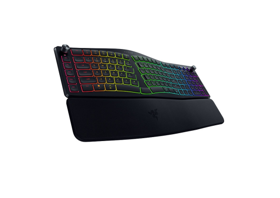 Razer Pro Type Ergo Wireless Split Ergonomic RGB Keyboard,US Layout