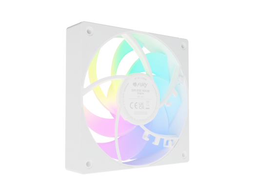 Fury  |  Sai S12 ARGB PWM  |  Case Fan  |  White