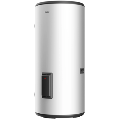HAIER emaljēts ūdens sildītājs 300 litri ar integrētu 2500w elektrisko sildītāju un 2,5 m2 siltummaiņu  |  Haier