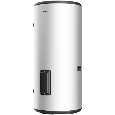 HAIER emaljēts ūdens sildītājs 300 litri ar integrētu 2500w elektrisko sildītāju un 2,5 m2 siltummaiņu  |  Haier