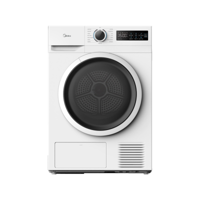 Midea MD110H80 / W-HR Dryer  |  Heat Pump  |  8 kg  |  Depth 60 cm  |  Energy Class E  |  White