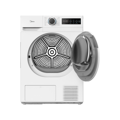 Midea MD110H80 / W-HR Dryer  |  Heat Pump  |  8 kg  |  Depth 60 cm  |  Energy Class E  |  White
