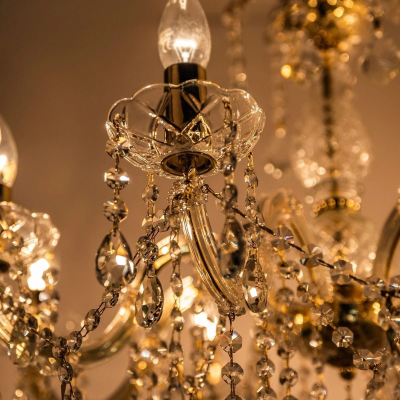 Chandelier CHATEAU, excl. 8xE14, max 40W, IP20