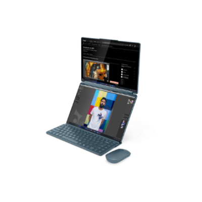 Lenovo Yoga Book 9 14IAH10 Touch 2x14 2.8K ULT7-255H / 32GB / 1TB / Intel Arc 140T / WIN11 Home / ENG Backlit kbd / Tidal Teal / 2Y Warranty  |  Lenovo